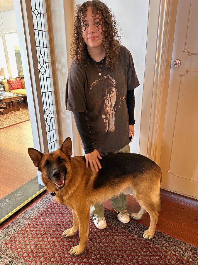 Eden Stirling participant with Harvey